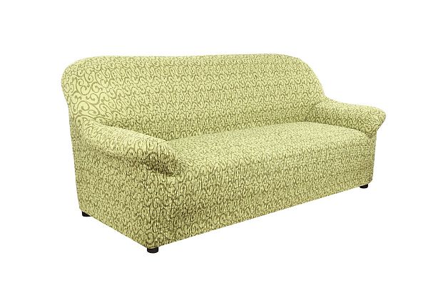 Еврочехол Чехол на 4-ех местный диван "Тела" Безарро зеленый
